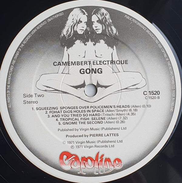 Gong - Camembert Electrique (LP, Album, RE)