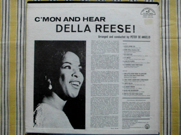 Della Reese - C'Mon And Hear (LP, Album)