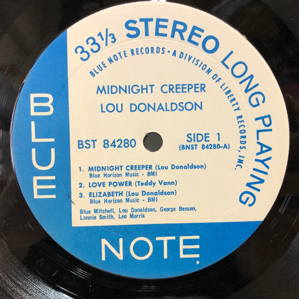 Lou Donaldson - Midnight Creeper (LP, Album, Gat)