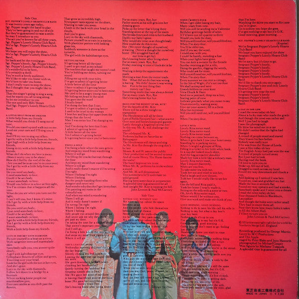 The Beatles - Sgt. Pepper's Lonely Hearts Club Band(LP, Album, RE, ...