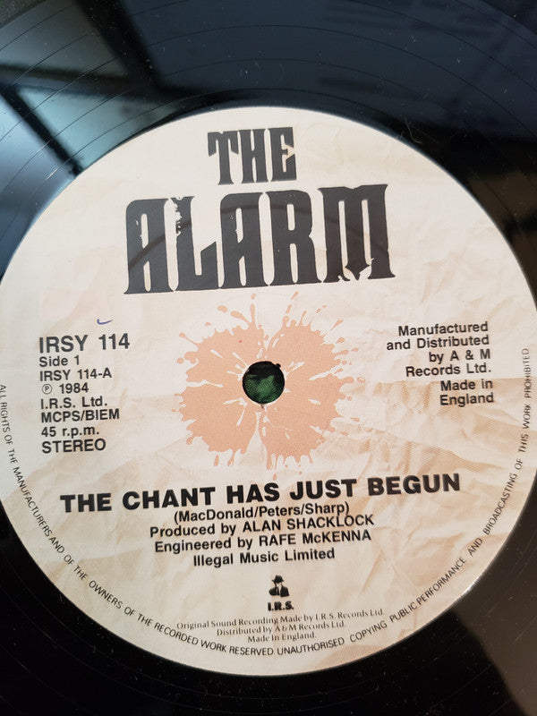 The Alarm - The Chant Has Just Begun (12"", Maxi)