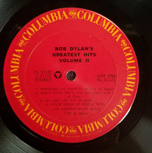 Bob Dylan - Bob Dylan's Greatest Hits Volume II (2xLP, Comp, RE, Car)