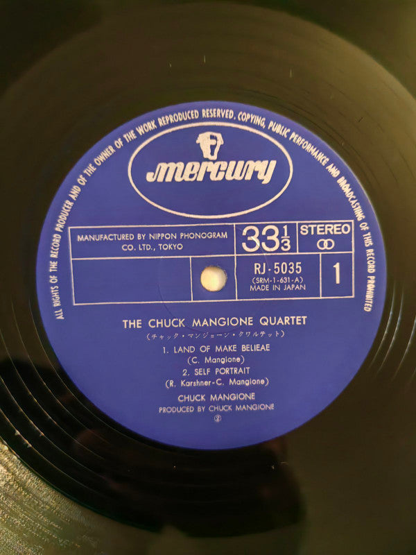 Chuck Mangione Quartet - The Chuck Mangione Quartet(LP, Album, RE)