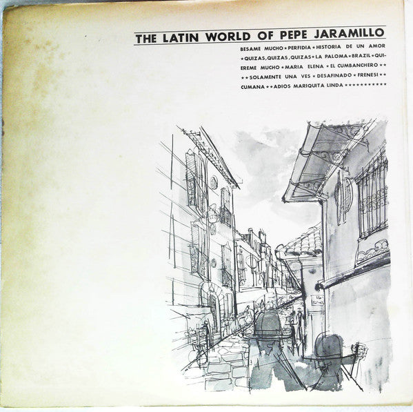 Pepe Jaramillo - The Latin World Of Pepe Jaramillo (LP, Comp, Red)
