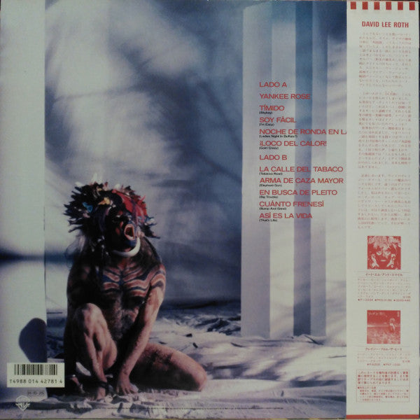 David Lee Roth - Sonrisa Salvaje (LP, Album)
