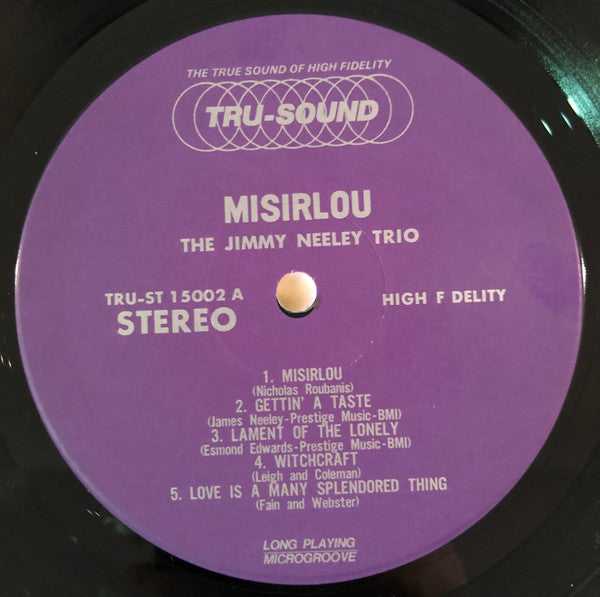 The Jimmy Neeley Trio - Misirlou  (LP, Album)