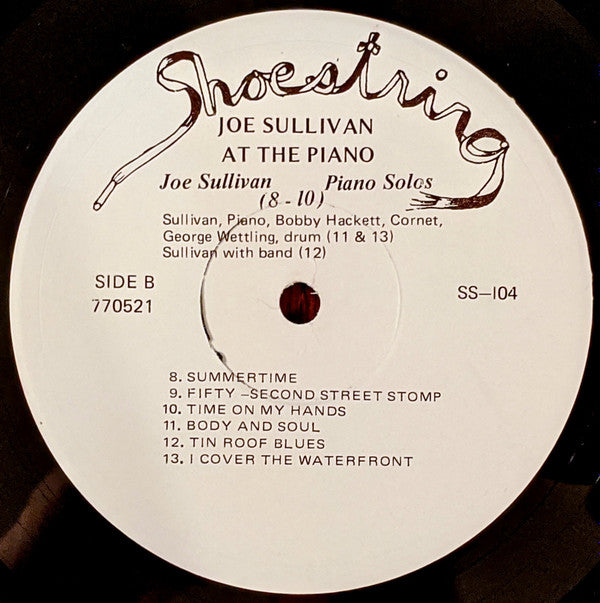 Joe Sullivan - At The Piano (LP, Album)