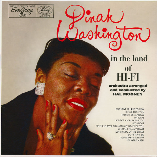 Dinah Washington - In The Land Of Hi-Fi (LP, Album, RE, 180)