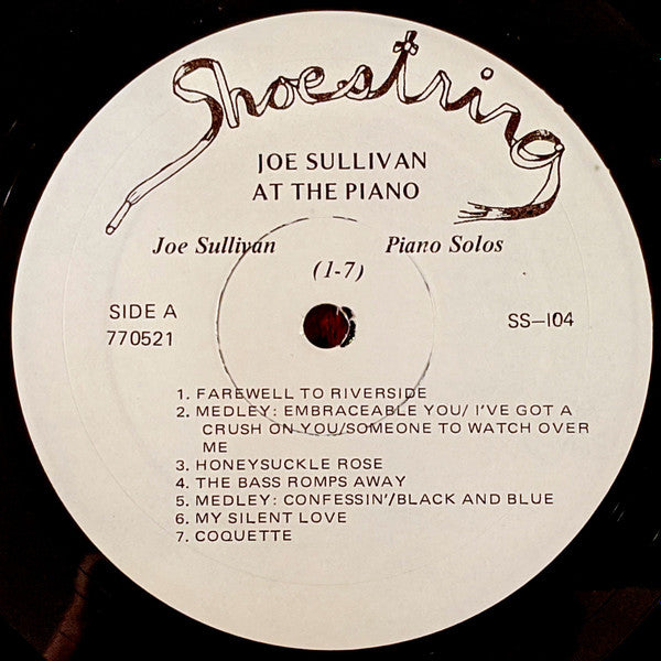 Joe Sullivan - At The Piano (LP, Album)