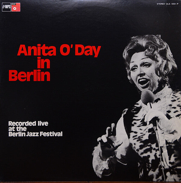 Anita O'Day - Anita O'Day In Berlin, Recorded Live At The Berlin Ja...