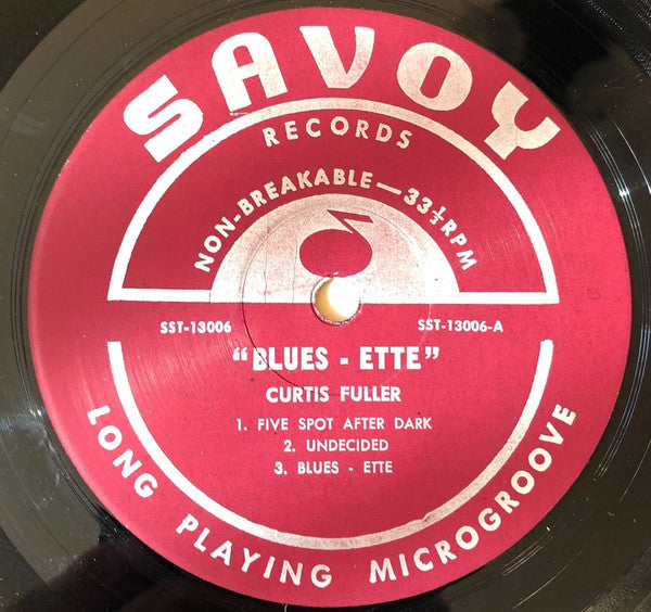 Curtis Fuller's Quintet - Blues-ette (LP, Album, RE)