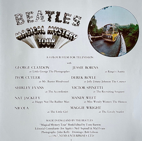 The Beatles - Magical Mystery Tour (LP, Album, RE, RM, 180)