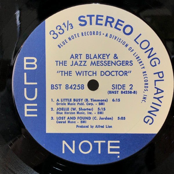 Art Blakey And The Jazz Messengers* - The Witch Doctor (LP, Album)