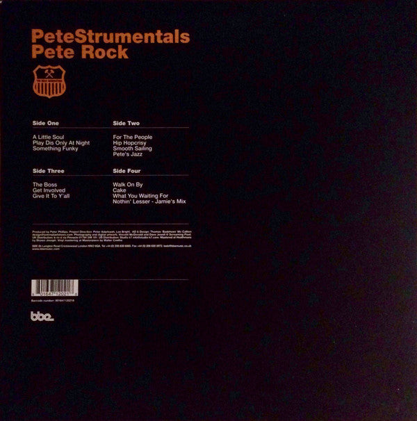 Pete Rock - PeteStrumentals (2xLP, Album)