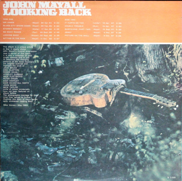 John Mayall - Looking Back (LP, Comp)