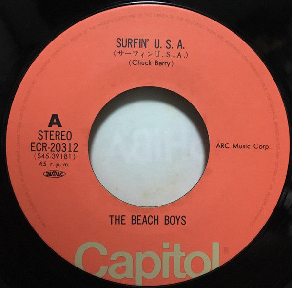 The Beach Boys - Surfin' U.S.A. (7"", Single)