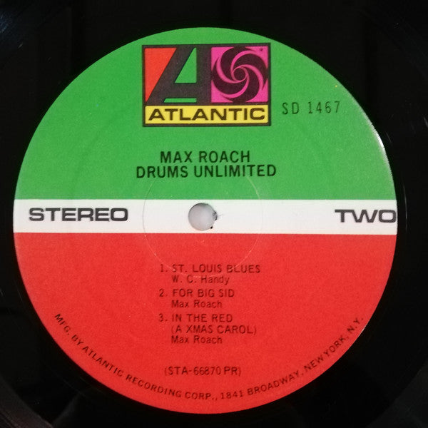 Max Roach - Drums Unlimited (LP, Album, RE, Gat)