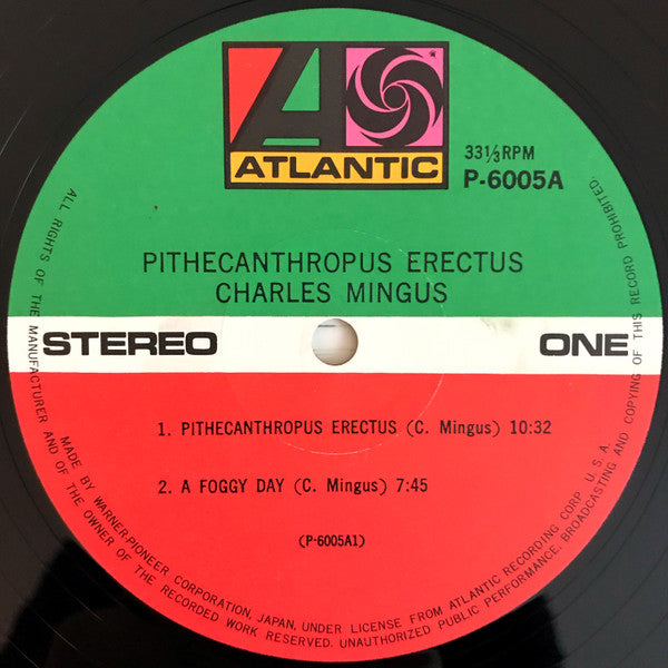 Charles Mingus Jazz Workshop - Pithecanthropus Erectus(LP, Album, M...