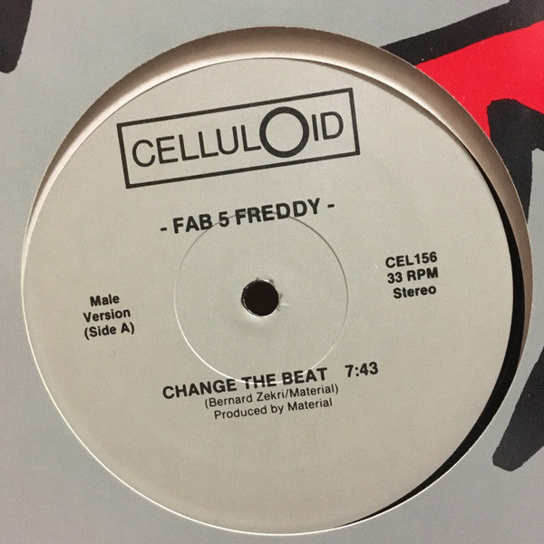 Fab 5 Freddy / Beside* - Change The Beat (12"", RE)
