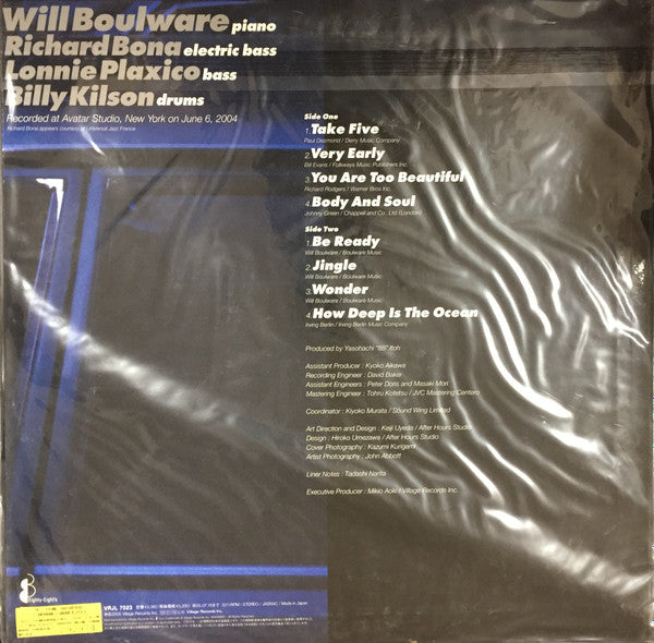 Will Boulware - Take Five (LP, Album, Promo)