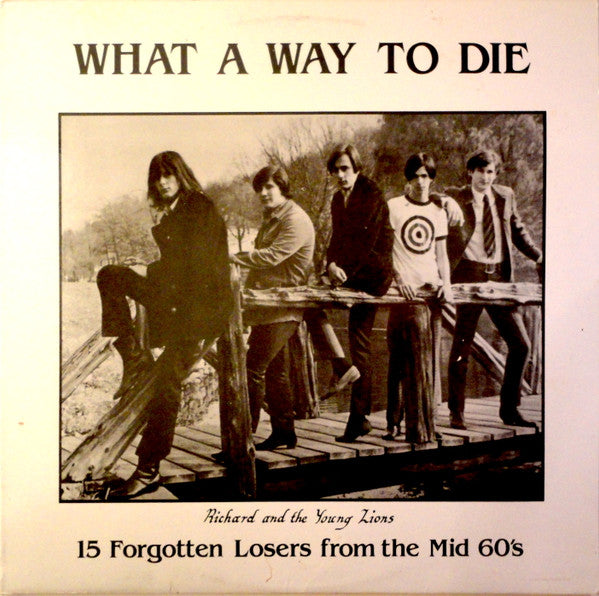 Various - What A Way To Die (LP, Comp, RE)