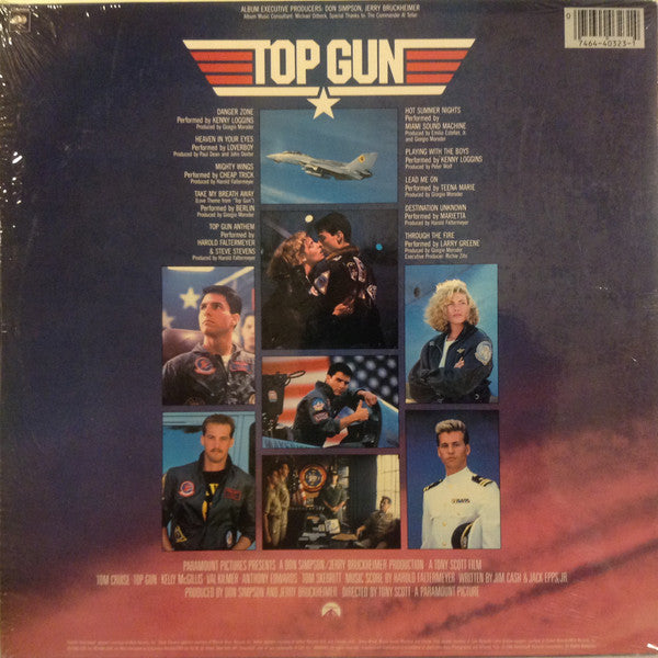Various - Top Gun (Original Motion Picture Soundtrack)(LP, Album, Car)