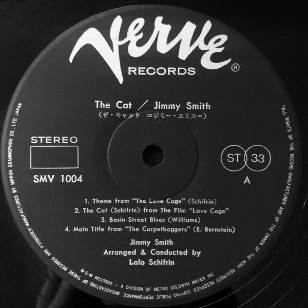 The Incredible Jimmy Smith* - The Cat (LP, Album)