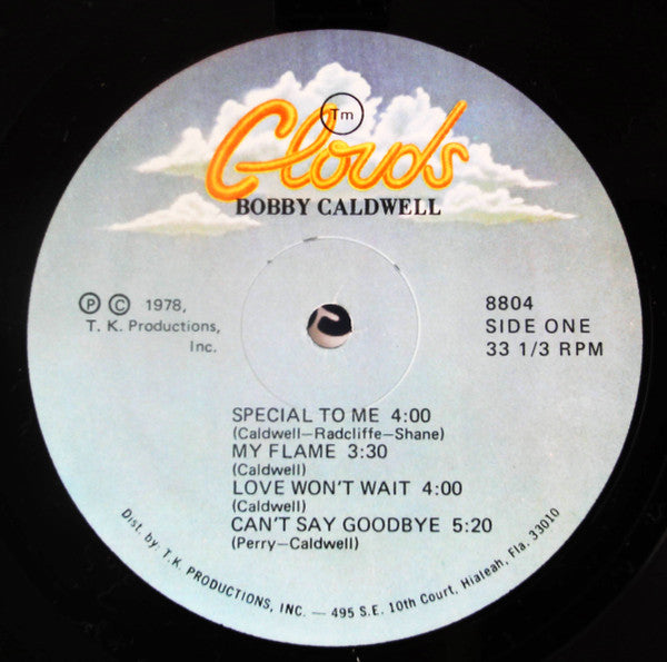 Bobby Caldwell - Bobby Caldwell (LP, Album)