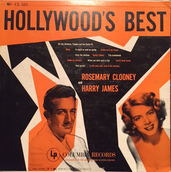 Rosemary Clooney - Hollywood's Best(LP, Comp, Mono, RE)
