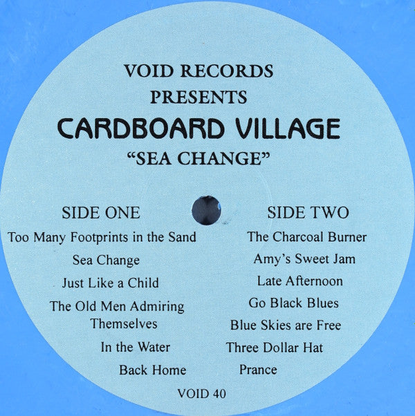 Cardboard Village - Sea Change (LP, Album, RE, Blu)