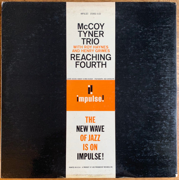 McCoy Tyner Trio - Reaching Fourth(LP, Album, RE, Gat)