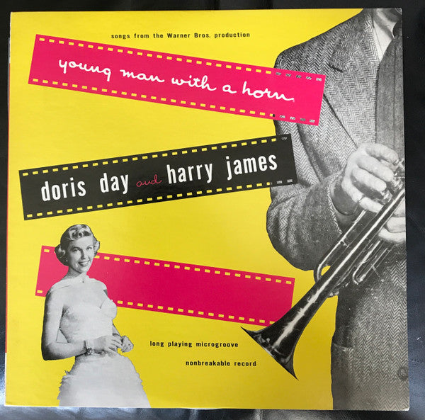 Doris Day - Young Man With A Horn (LP, Album, RE)