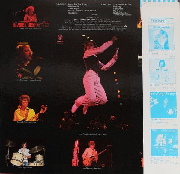 Shaun Cassidy - Live - That's Rock 'N' Roll (LP, Album)