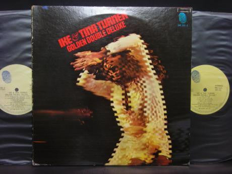 Ike & Tina Turner - Golden Double Deluxe (LP, Album, Comp)