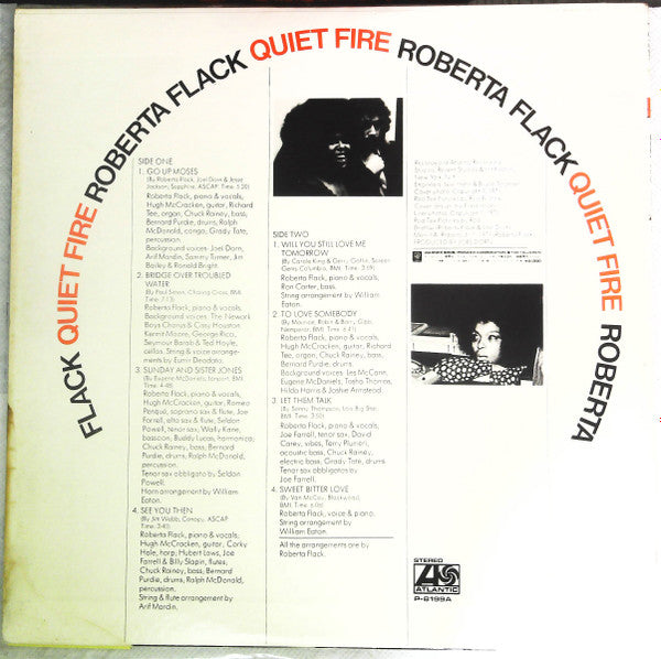 Roberta Flack - Quiet Fire (LP, Album)