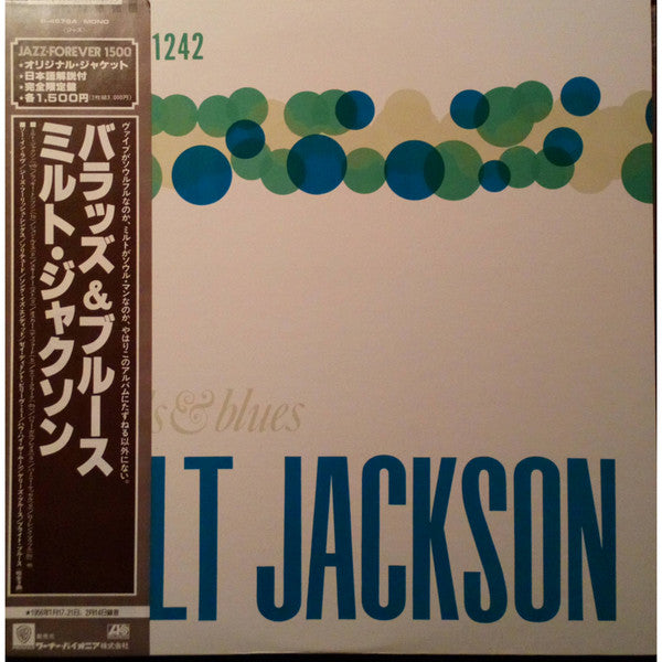 Milt Jackson - Ballads & Blues (LP, Album, Mono, RE)