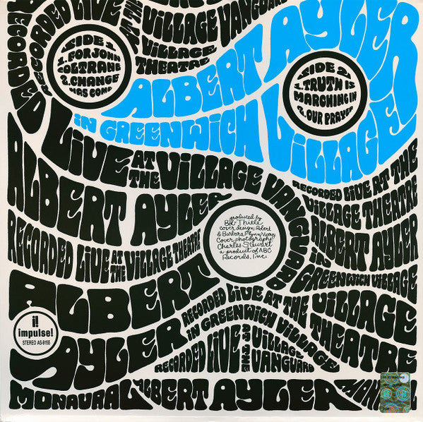 Albert Ayler - In Greenwich Village (LP, Album, RE, gat)