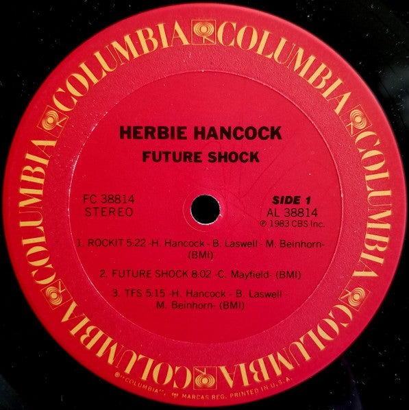 Herbie Hancock - Future Shock (LP, Album, Pit)