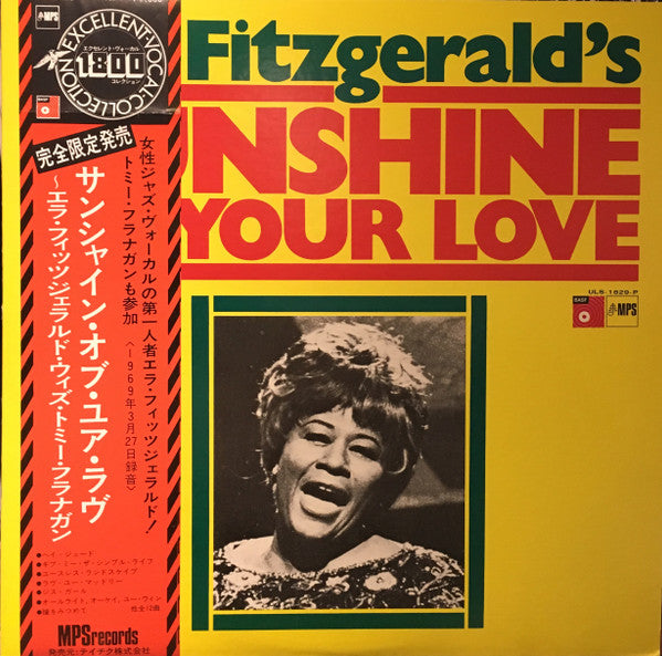 Ella Fitzgerald - Sunshine Of Your Love (LP, Album, Ltd)
