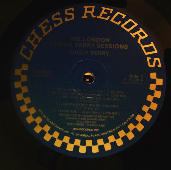 Chuck Berry - The London Chuck Berry Sessions (LP, Album, RE)