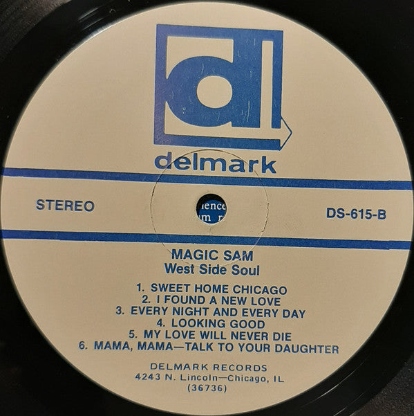 Magic Sam Blues Band - West Side Soul (LP, Album, RE)