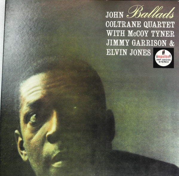 John Coltrane Quartet* - Ballads (LP, Album, RE, Gat)