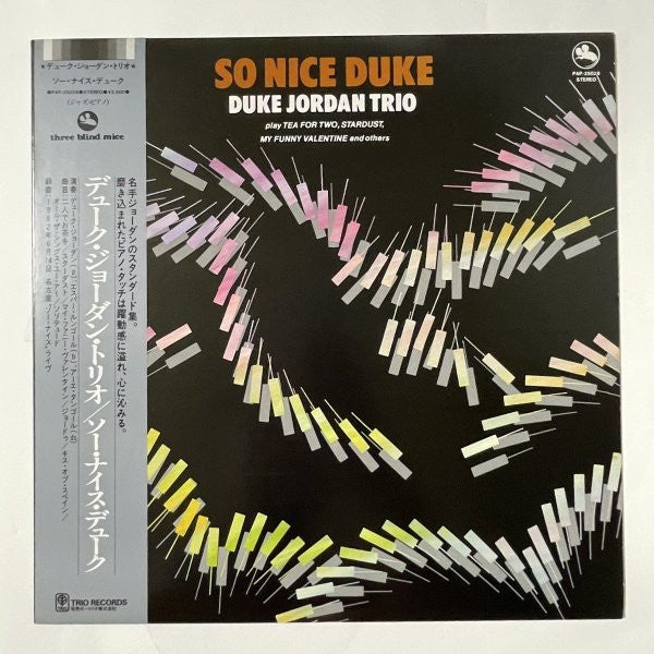 Duke Jordan Trio - So Nice Duke (LP, Album)