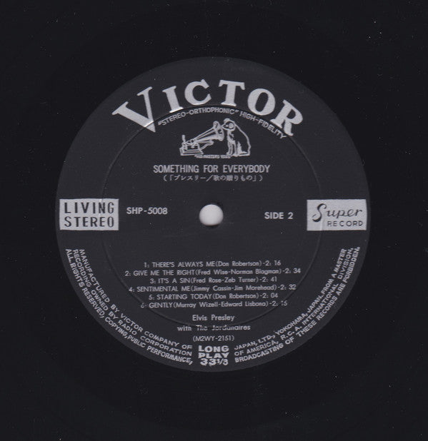 Elvis Presley - Something For Everybody (LP, Album)