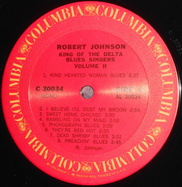 Robert Johnson - King Of The Delta Blues Singers Vol. II(LP, Comp, ...