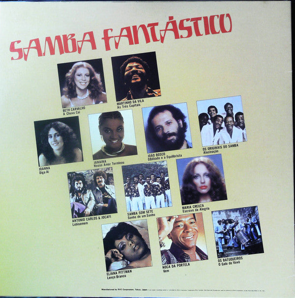 Various - Samba Fantástico (LP, Comp)