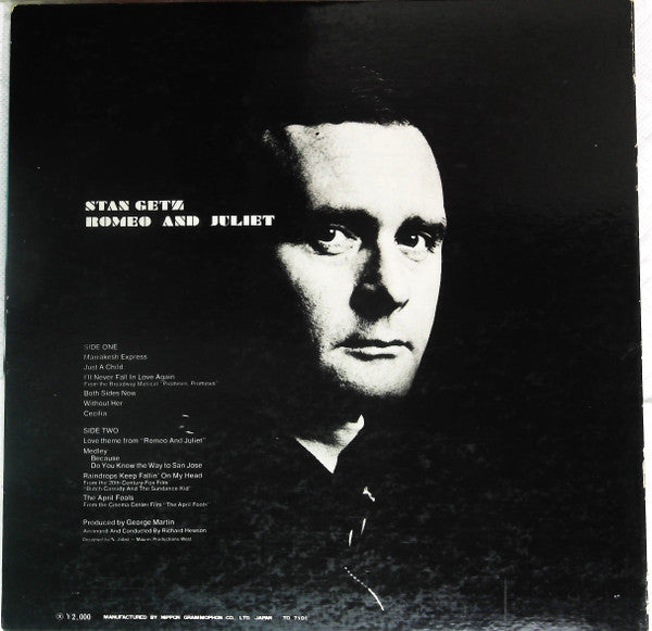 Stan Getz - Romeo And Juliet (LP, Album, Promo, Gat)