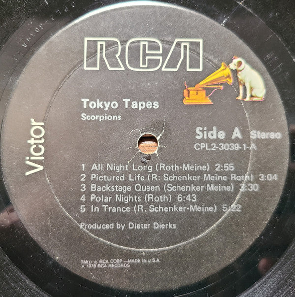 Scorpions - Tokyo Tapes (2xLP, Album, Ind)