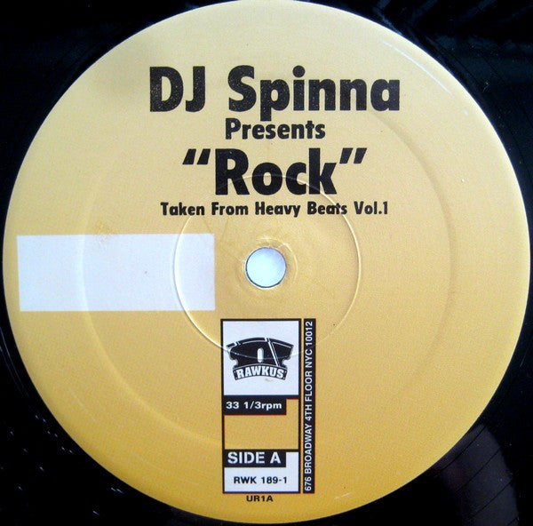 DJ Spinna - Rock / Watch Dees (12"")