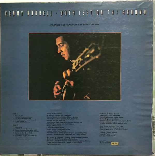 Kenny Burrell - Both Feet On The Ground (LP, Album)